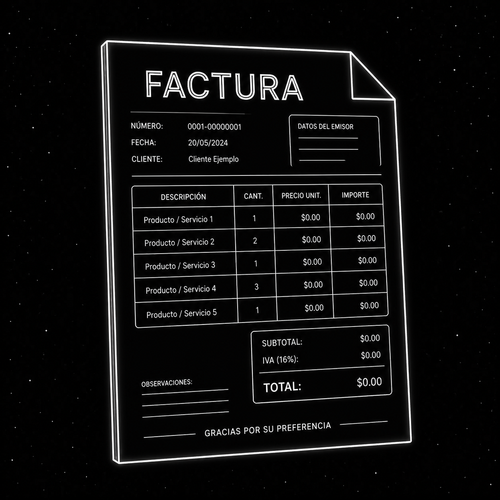 Facturas y Tickets Editables